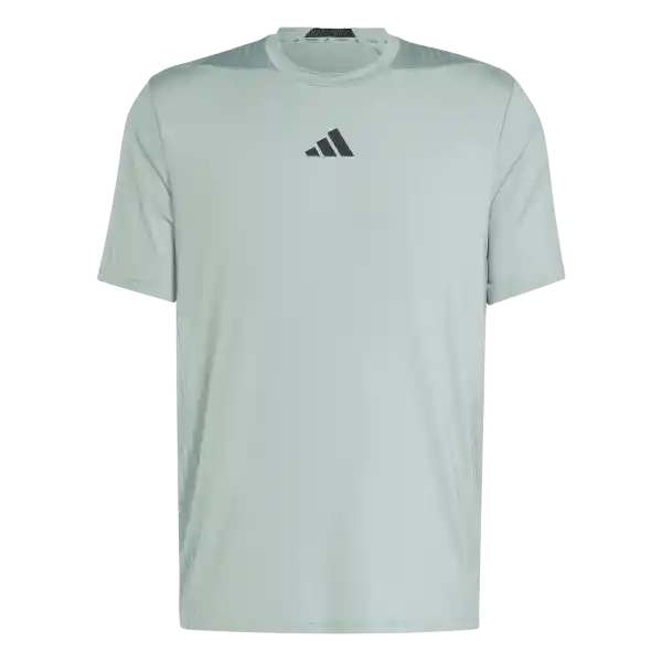 Adidas Camiseta Manga Corta Entrenamiento Hombre Verde Talla M