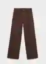 Jean Danila Chocolate Talla 32 Mujer Mango