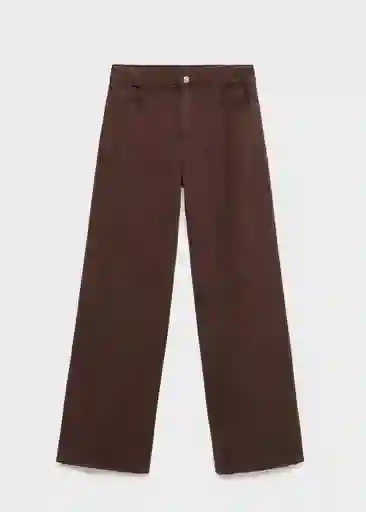 Jean Danila Chocolate Talla 32 Mujer Mango