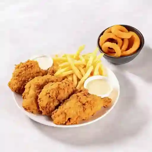 1/2 Pollo a la Broaster