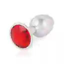 Plug Anal Talla L Acostumbrador Dilatador Anal Joya Anal Acero Inoxidable