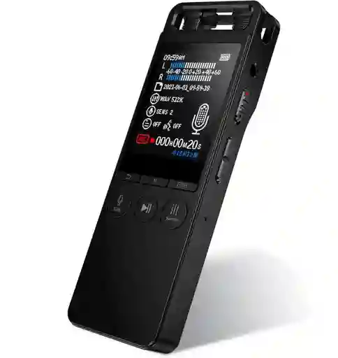 Grabadora De Voz Recargable Grabación De Llamadas 64gb