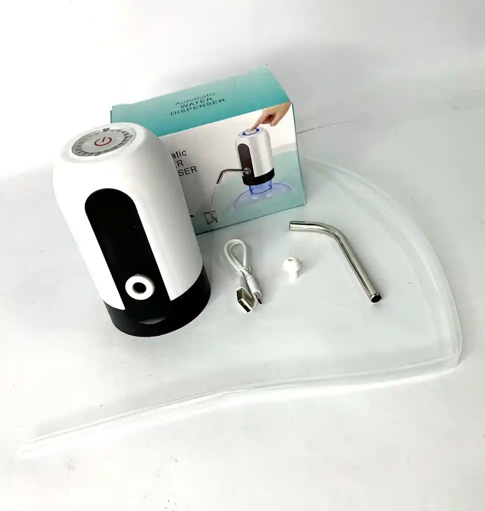 Dispensador De Agua Para Botellon Electrico Recargable
