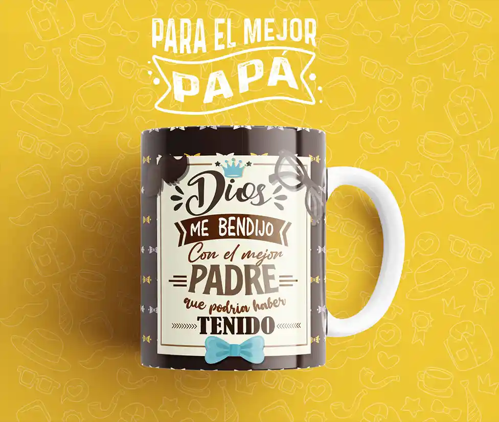 Mug Dia Del Padre Regalo