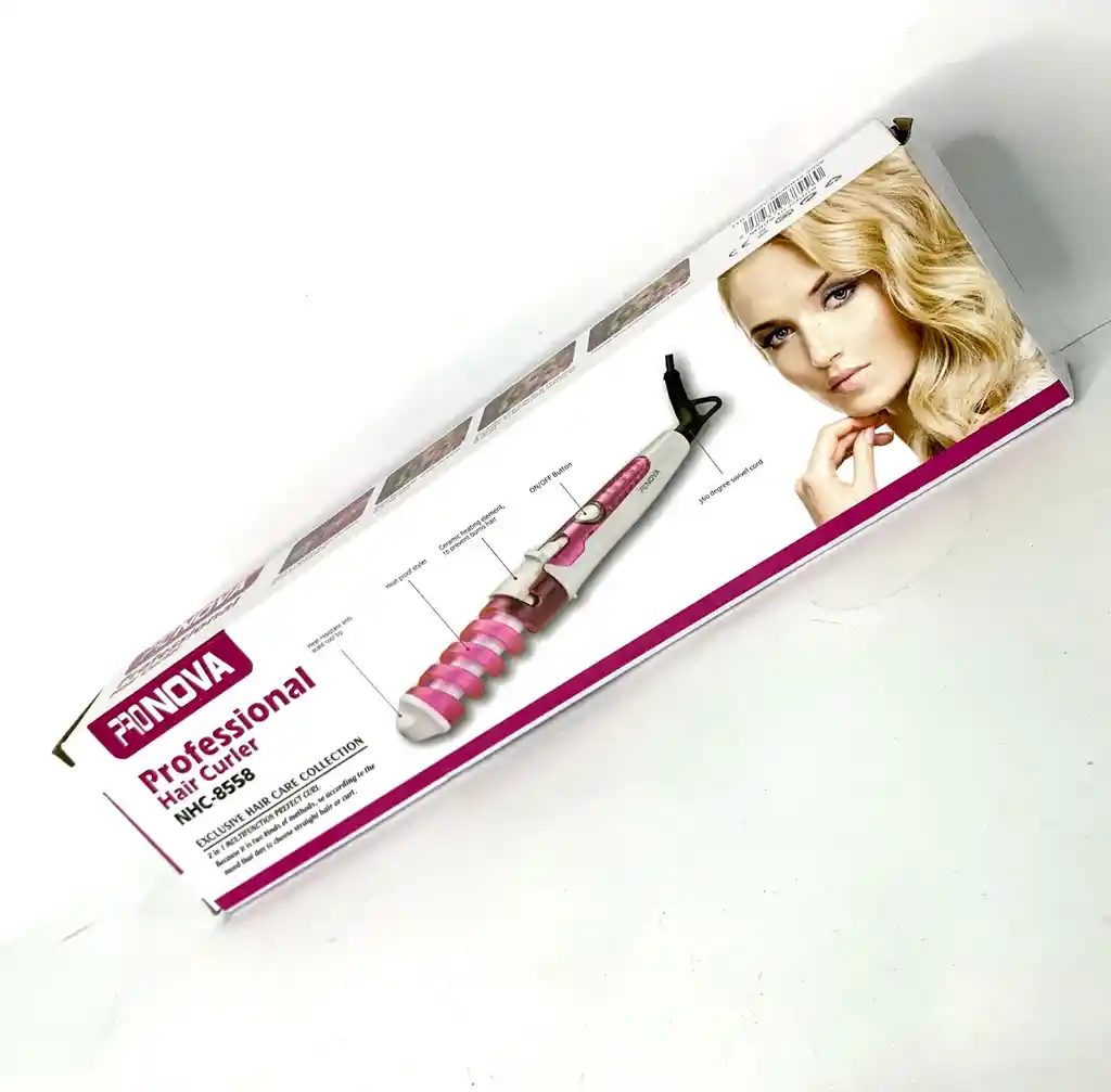 Pinza Rizadora Y Encrespadora De 1 Tubo Nova