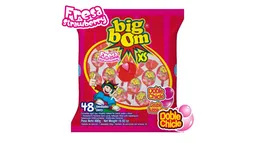 Bombon Big Bom Fresa Xs X 48 Und