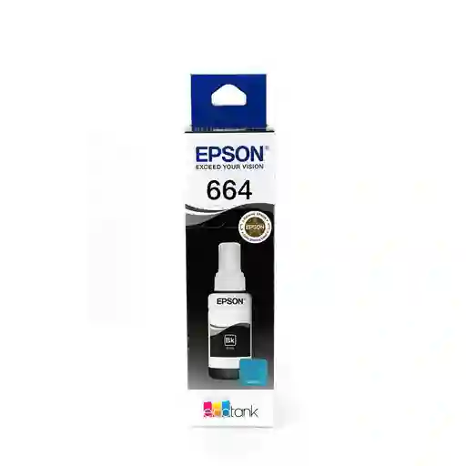 Epson Kit Tinta 664 Negro Para Impresora L210 L355 L365 L475 L5