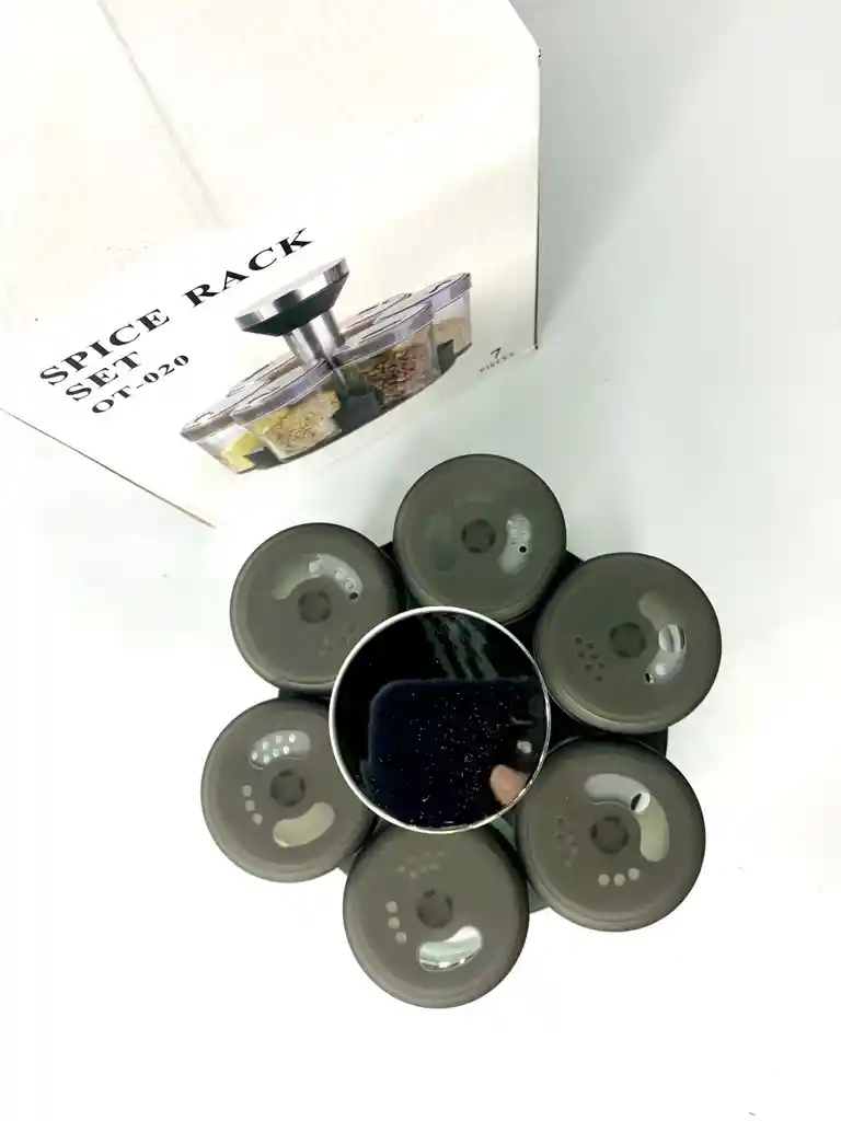 Set Organizador De Condimentos Y Especias X6