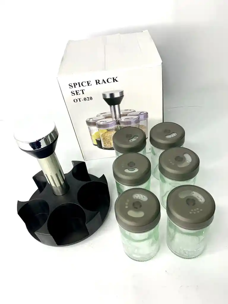 Set Organizador De Condimentos Y Especias X6