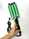 Pinza Rizadora Y Onduladora 3 Tubos Para Hacer Ondas De Sirena