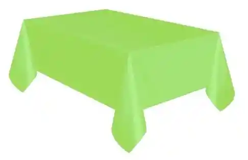 Mantel Fiesta Plastificado 183*137 Verde Pastel