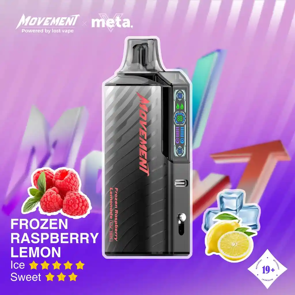 Movement Frozen Raspberry Lemonade