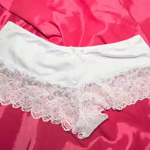 Cachetero Blanco Encaje