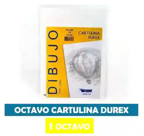 Cartulina Durex Octavo X 1 Und - 180gr Icopel