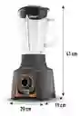 Licuadora Imusa Powermix Glass 1.75 Litros Vaso Vidrio 8v