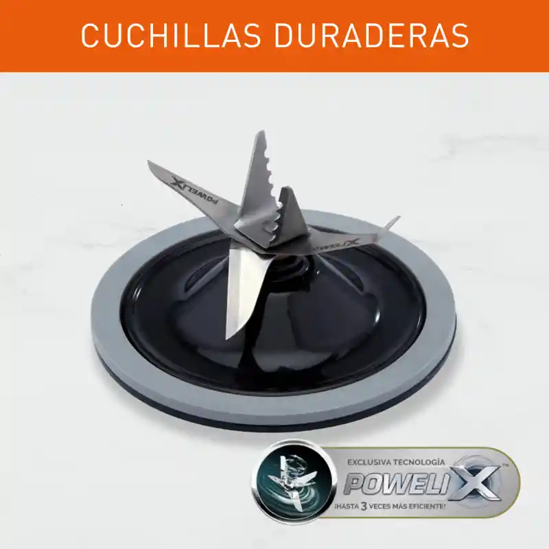 Licuadora Imusa Infiny Force Xl 2.2 Litros Vaso Vidrio 10v