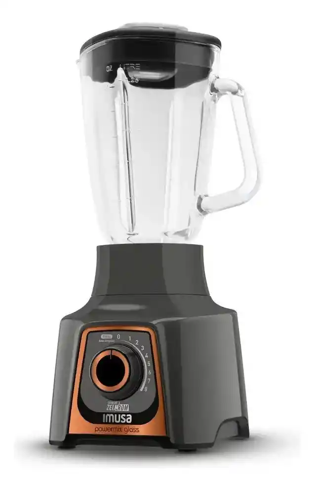 Licuadora Imusa Powermix Glass 1.75 Litros Vaso Vidrio 8v