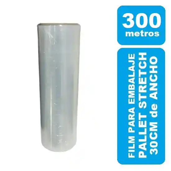 Pallet Stretch Transparente 30cm X 300mts