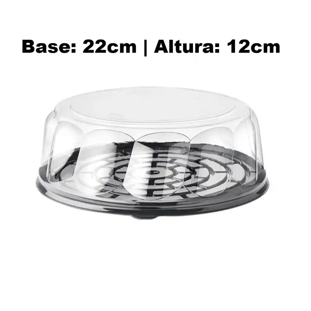 Darnel Base Domo Circular Alta Vision 22cm Torta