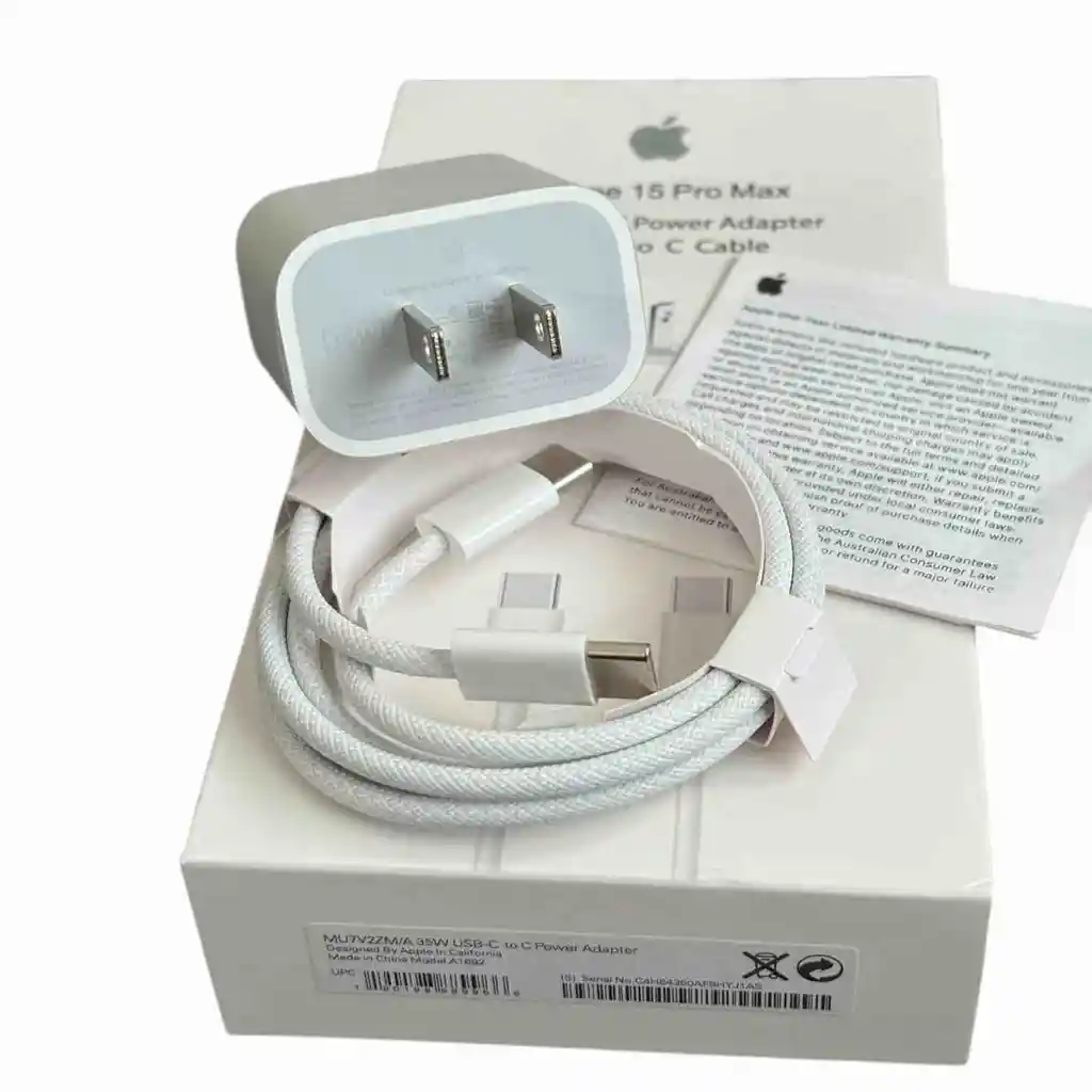 Cargador Para Iphone 15 Y 16 | 35w Carga Rápida