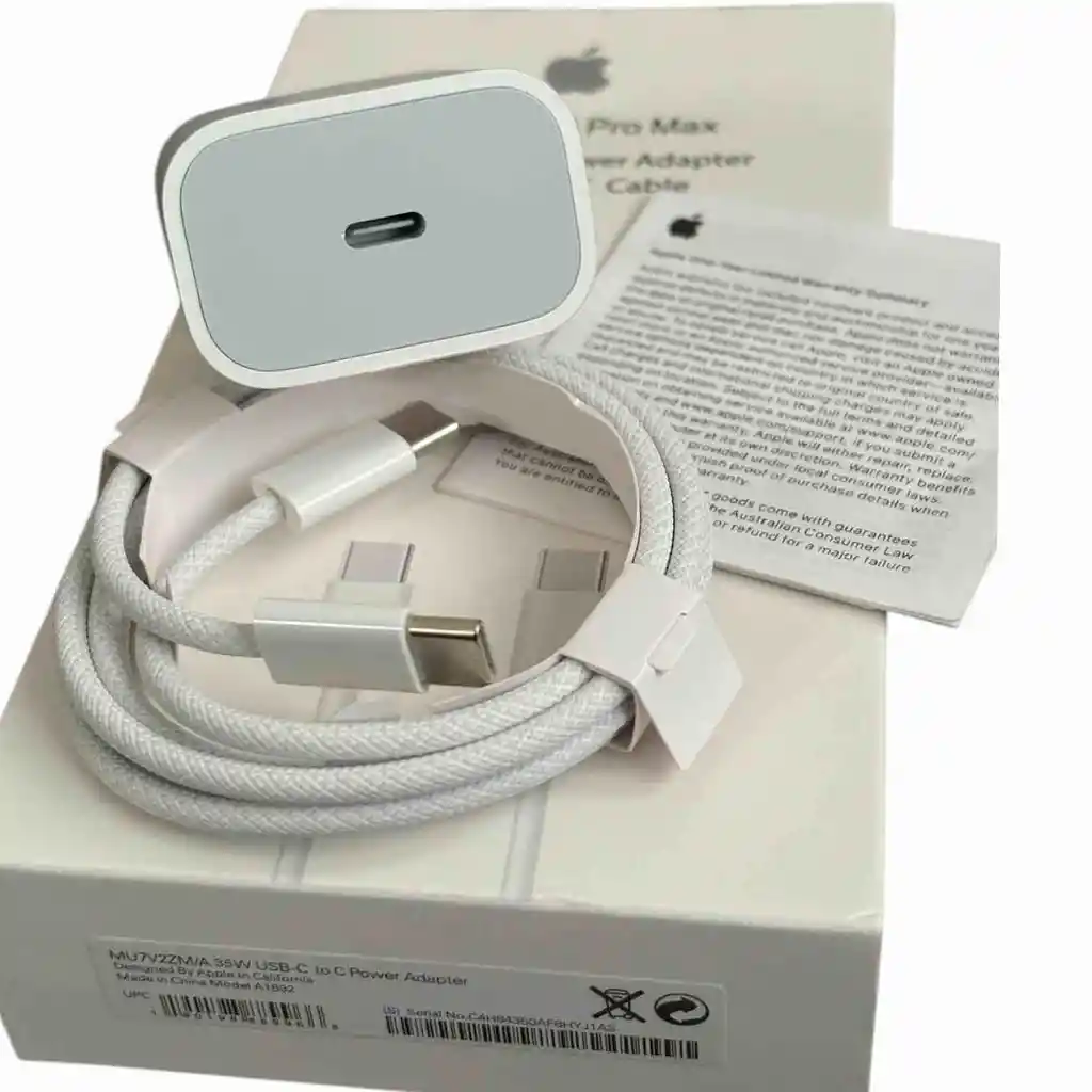 Cargador Para Iphone 15 Y 16 | 35w Carga Rápida