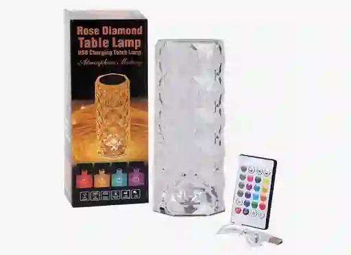 Lampara Rgb Para Mesa En Acrilico 3d