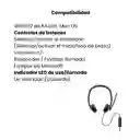 Audífono De Diadema Dell Wh3024 Con Cable