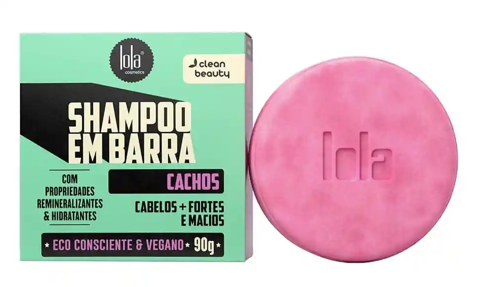 Shampoo En Barra Para Rizados Crespos Ondulados - Lola Cosmetics Brasil