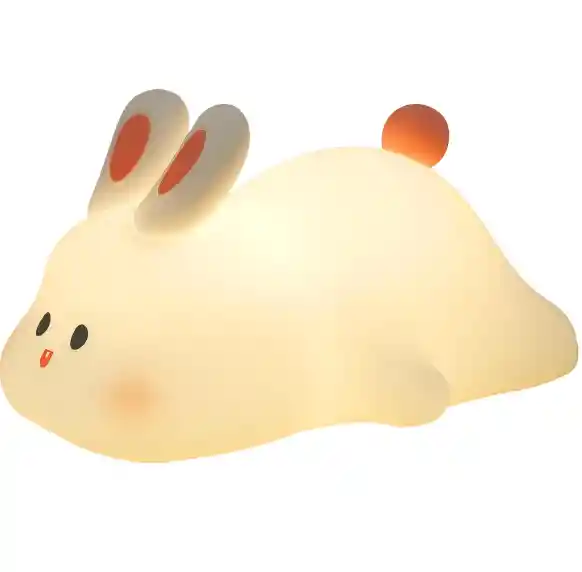 Lámpara Conejo Táctil De Silicona
