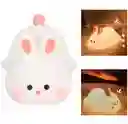 Lámpara Conejo Táctil De Silicona