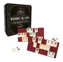 Juego De Mesa Rummy De Lujo Caja Metalica