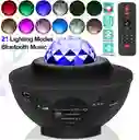 Proyector De Luz Estrellas Galaxia Bluetooth Usb