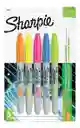 Marcadores Sharpie Colores Neon Marcador Fluorescente Bajo Luz Negra X5 Unidades