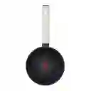 Cacerola Con Tapa Bergner Lines 16 Cm Negro Aluminio Forjado