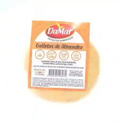 Galleta De Almendra X2und Damar