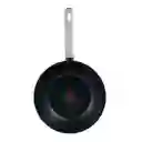 Wok Bergner Lines 26 Cm Negro Aluminio Forjado