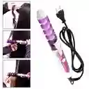 Rizador Profesional De Peluquería En Espiral Rizador De Pelo De Cerámica Color Rosa