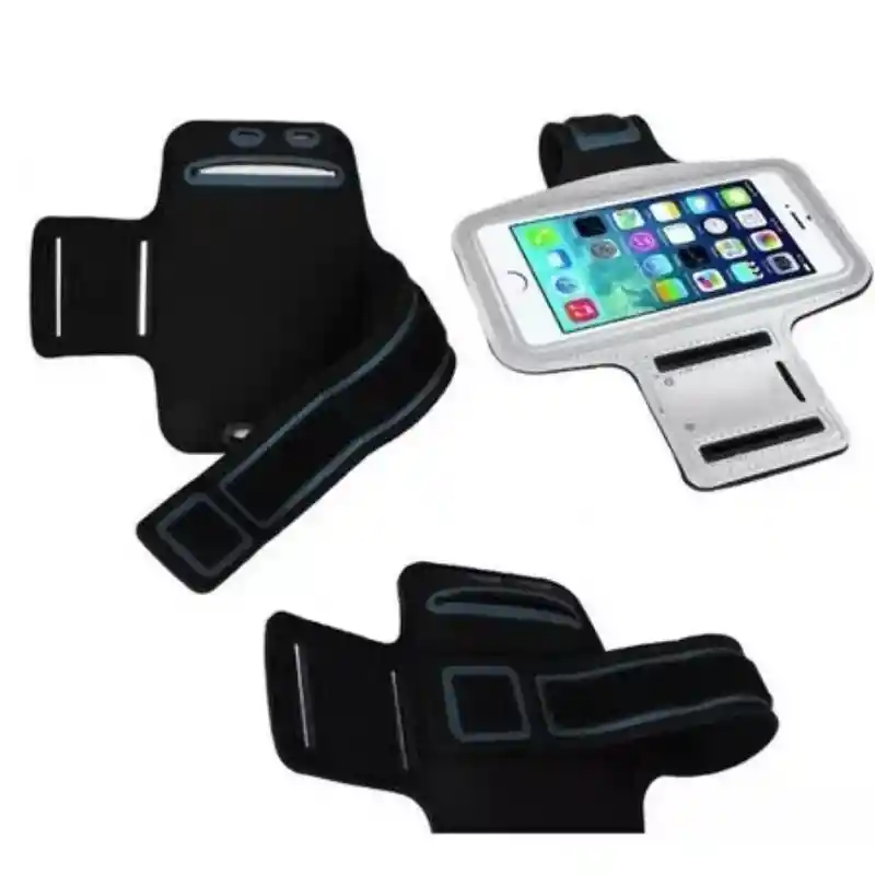 Brazalete Deportivo Para Celular Color Negro