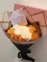 Bouquet Para Hombre De Rosas Amarillas Y Blancas
