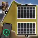 Cargador Solar Plegable Con Panel Solar Cl-670 6v 7w