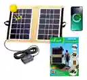 Cargador Solar Plegable Con Panel Solar Cl-670 6v 7w