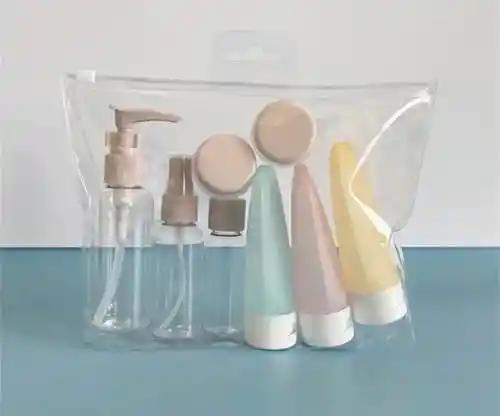 Juego Kit De Botellas Para Viaje X 11 Piezas Reutilizables 002