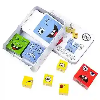 Juego De Mesa Cambia Caras Montessori