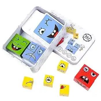 Juego De Mesa Cambia Caras Montessori