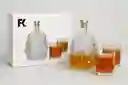 Decantador Set De Whisky + 2 Vasos Star Wars Fk23b-64