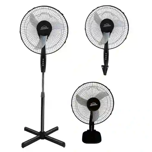 Ventilador Home Elements 3 En 1 Hecrsf-16bin De Pie 16