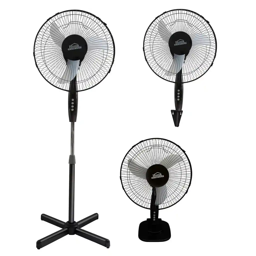 Ventilador Home Elements 3 En 1 Hecrsf-16bin De Pie 16