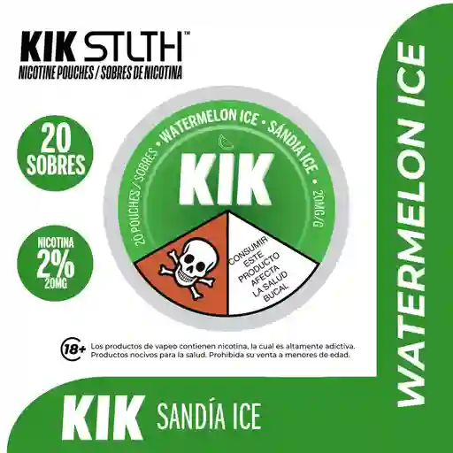 Kik - Watermelon Ice (20mg/g)