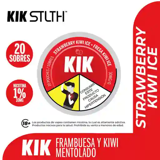Kik - Strawberry Kiwi Ice (30mg/g)
