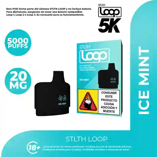 Stlth Loop Pod Ice Mint (20mg/ml)